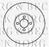 BORG & BECK BBD4874 Brake Disc